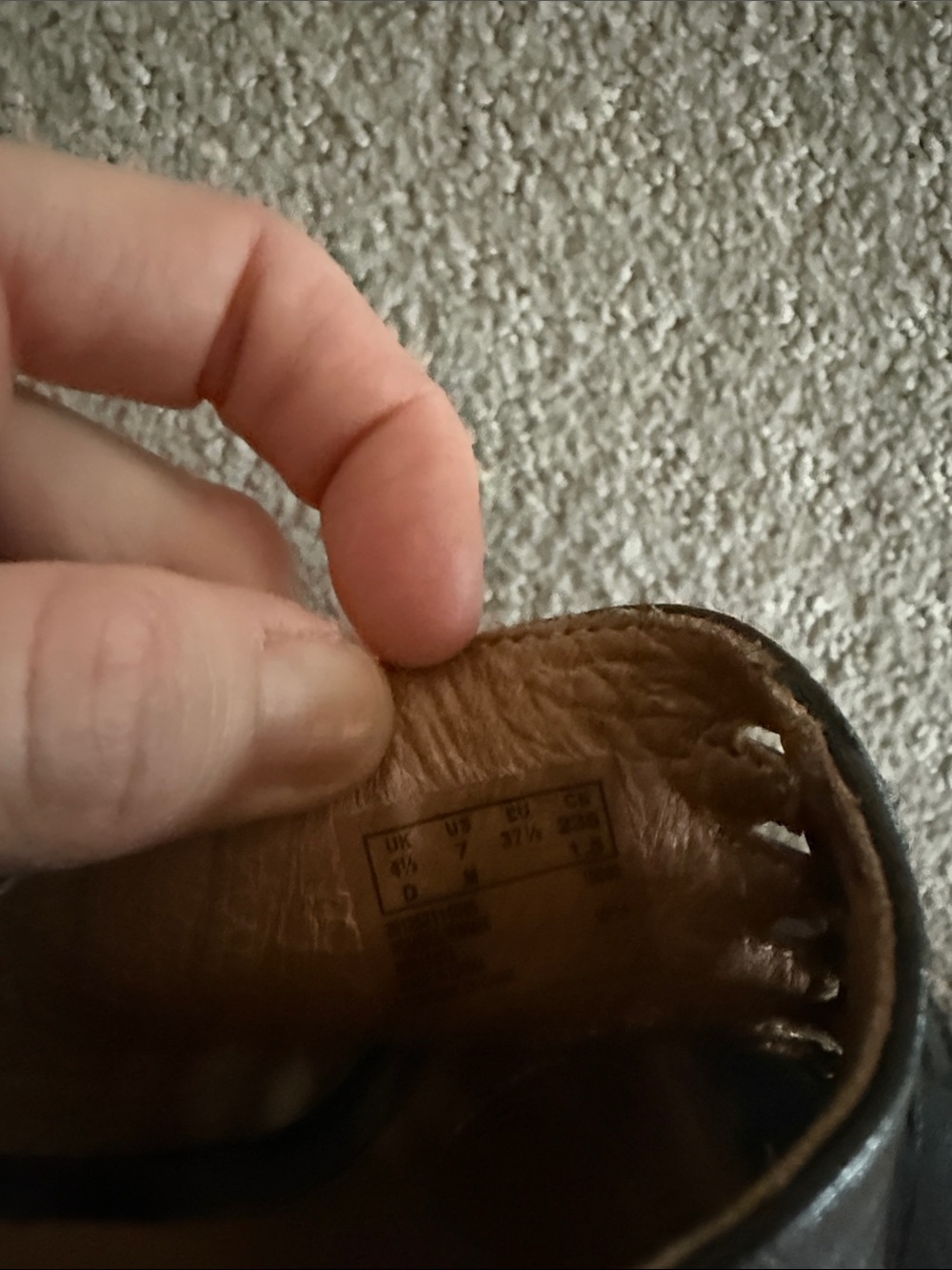 Clarks Black Peep-Toe Slingback Block Heel Sandals - Picture 5 of 5